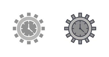 Time Optimization Icon Design vector