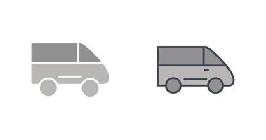 Van Icon Design vector