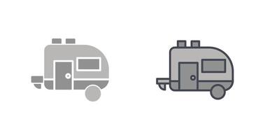 Trailer Icon Design vector