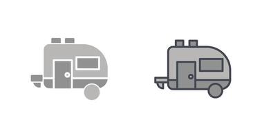 Trailer Icon Design vector