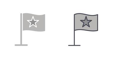 diseño de icono de bandera vector