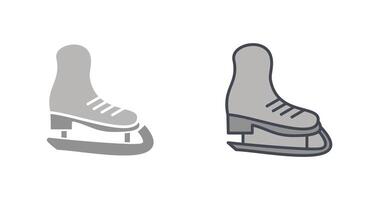 diseño de icono de patines vector