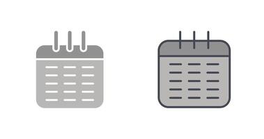 Calendar Icon Design vector