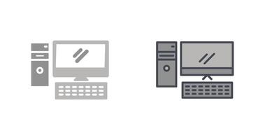 Computer Icon Design vector