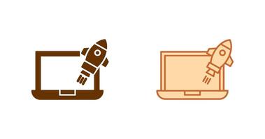Launch Icon Design vector