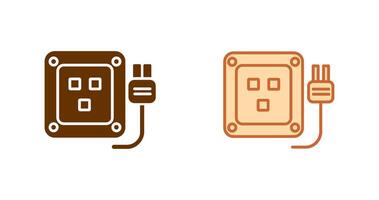 Socket Icon Design vector