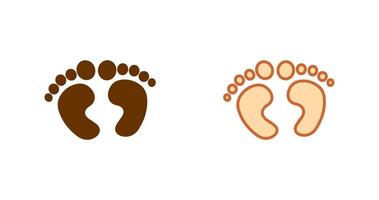 Feet Icon Design vector