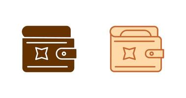 Wallet Icon Design vector