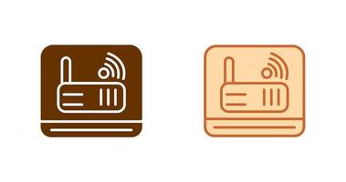 Modem Icon Design vector