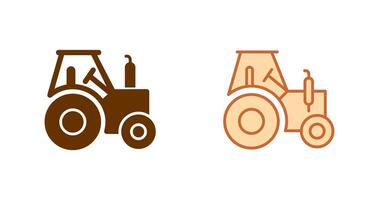 Tractor Icon Design vector