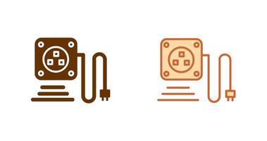 Socket Icon Design vector