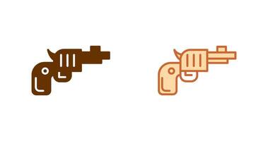 Revolver Icon Design vector