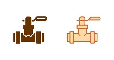 Valve I Icon Design vector