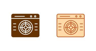 Target Icon Design vector