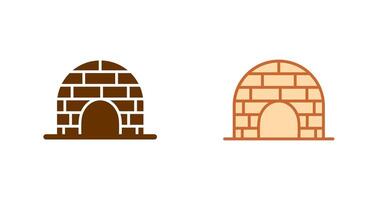 Igloo Icon Design vector