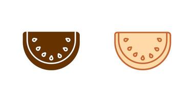 Watermelon Icon Design vector