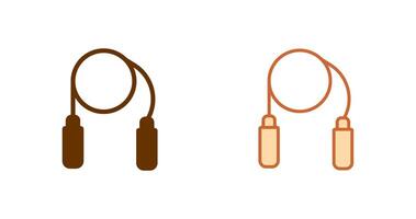 Jumping Rope Icon Design vector