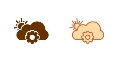 Forecast Icon Design vector