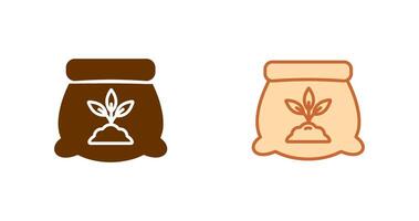 Sack Icon Design vector