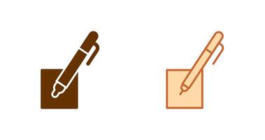 Pen Icon Design vector