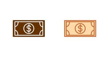 Dollar Bill Icon Design vector