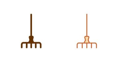 Gardening Fork Icon Design vector