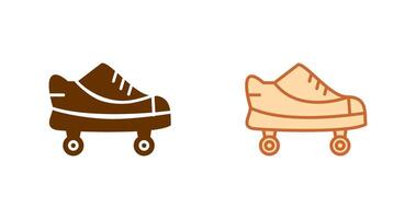 diseño de icono de patines vector