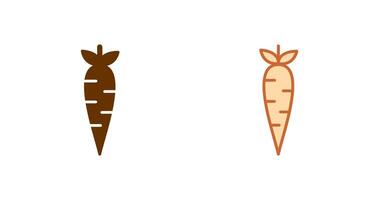 zanahorias icono diseño vector