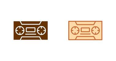 Cassette Icon Design vector