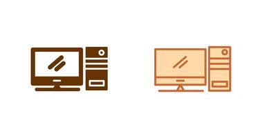 Computer Icon Design vector