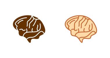 diseño de icono de cerebro vector