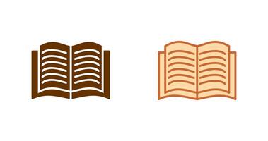 Textbook Icon Design vector