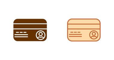 Card Icon Design vector