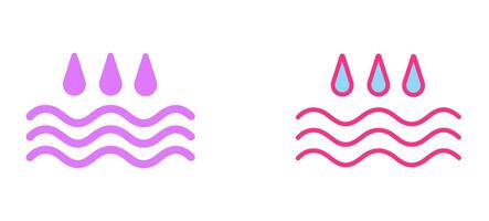 Drops Icon Design vector