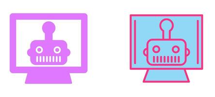 Artificial Bot Icon vector