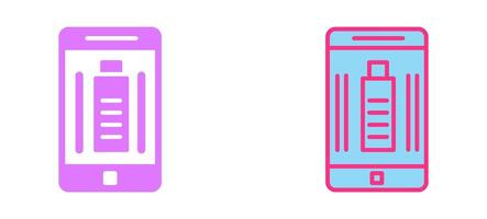 Mobile Battery Icon vector