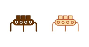 Conveyor Icon Design vector