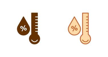 Humidity Icon Design vector