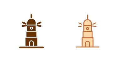 diseño de icono de faro vector