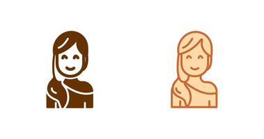 Woman Icon Design vector