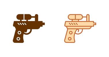 pistola de agua icono diseño vector