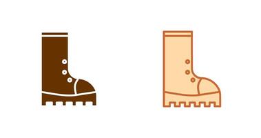 Boot Icon Design vector