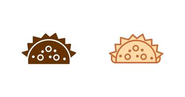 Tacos Icon Design vector