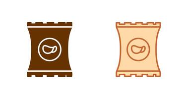 Chips Icon Design vector