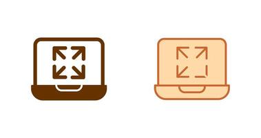 Maximize Icon Design vector