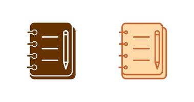 Journal Icon Design vector