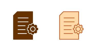 Setting Icon Design vector