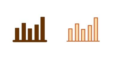 Chart Icon Design vector