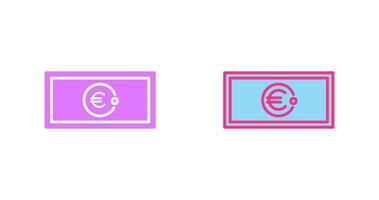 diseño de icono de euro vector