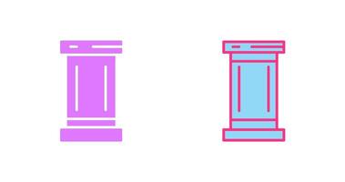 Pillar Icon Design vector